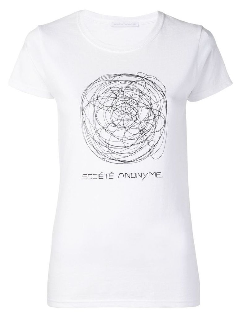 Société Anonyme Scribble T-shirt - White