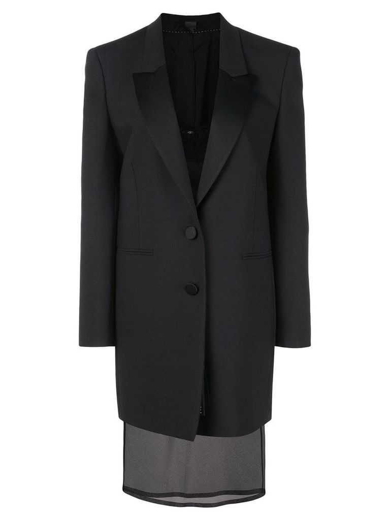 Neil Barrett tuxedo jacket dress - Black