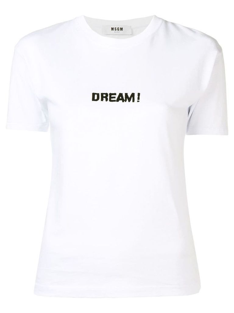 MSGM white Dream T-shirt