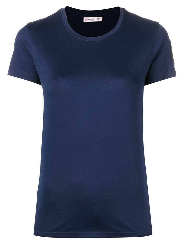 Moncler crew neck T-shirt - Blue