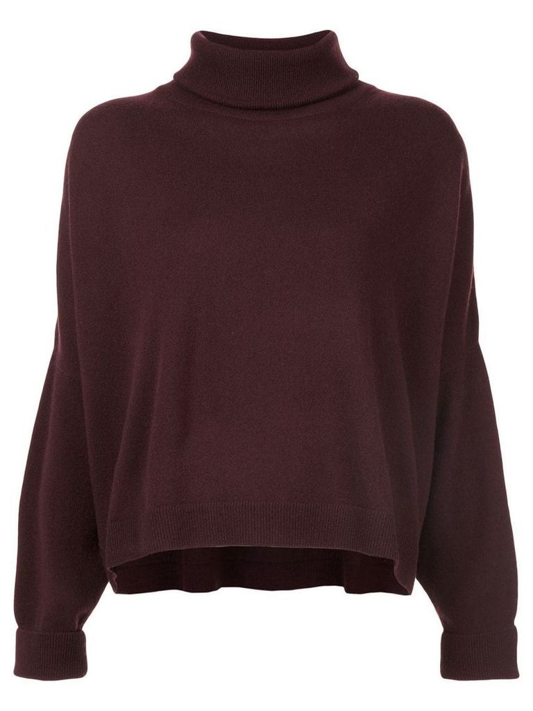 Dusan roll neck sweater - Brown