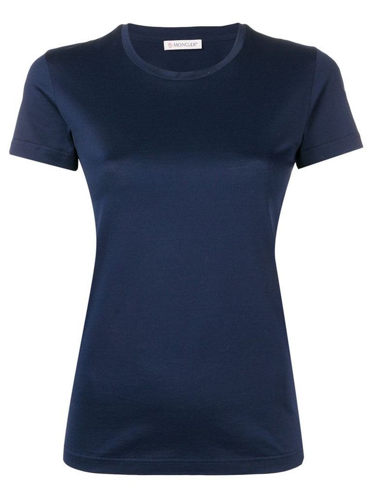 Moncler crew neck T-shirt - Blue