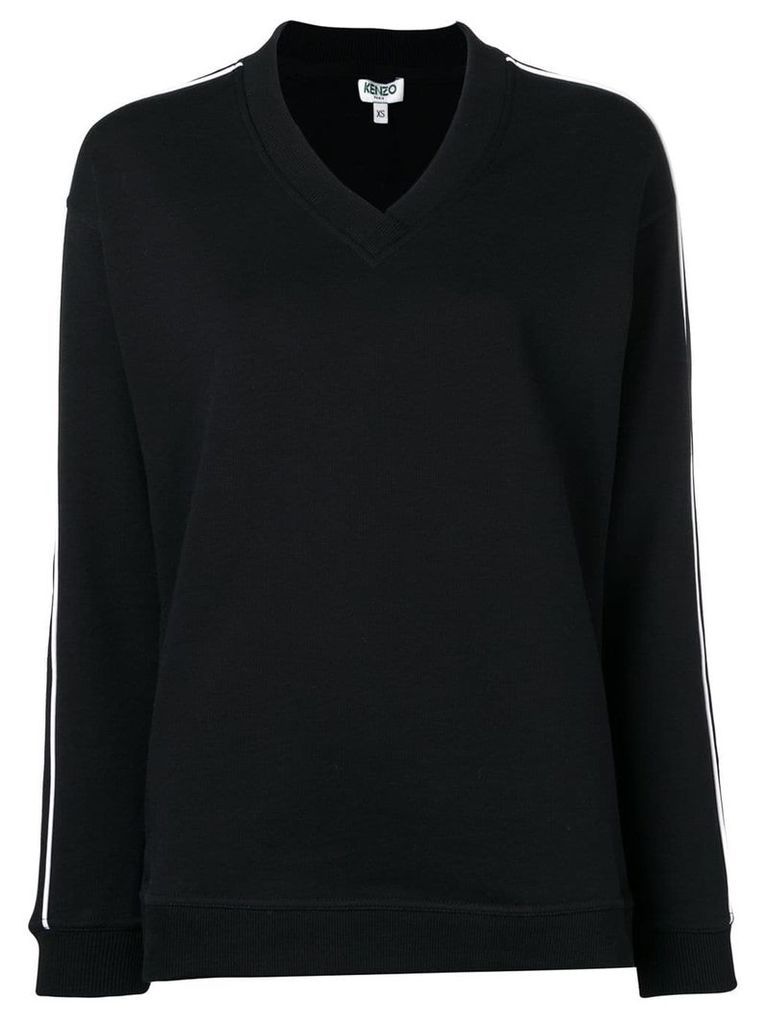 Kenzo back logo print sweatshirt - Black
