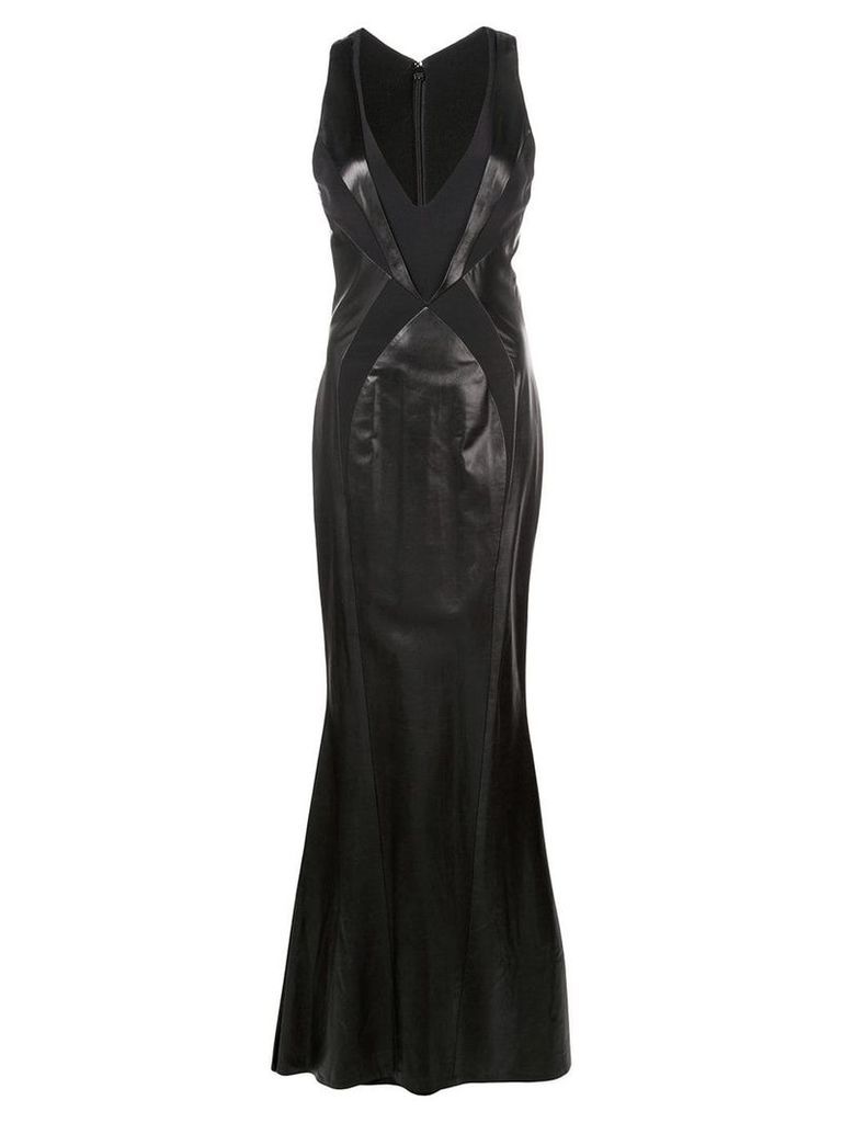 Rubin Singer paneled gown - Black
