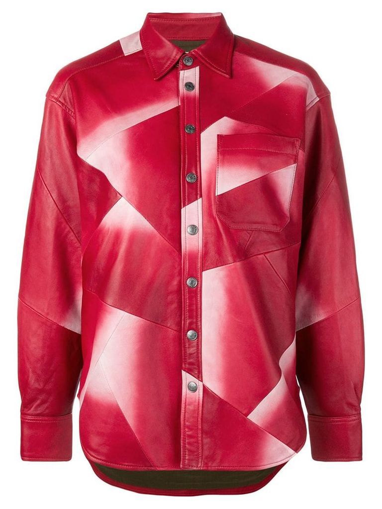 Zadig & Voltaire Fashion Show Tais oversized shirt - Red
