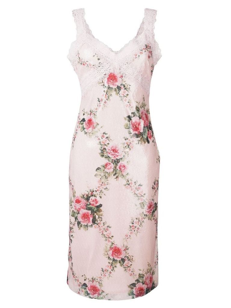 Blumarine Rosato lace dress - Pink
