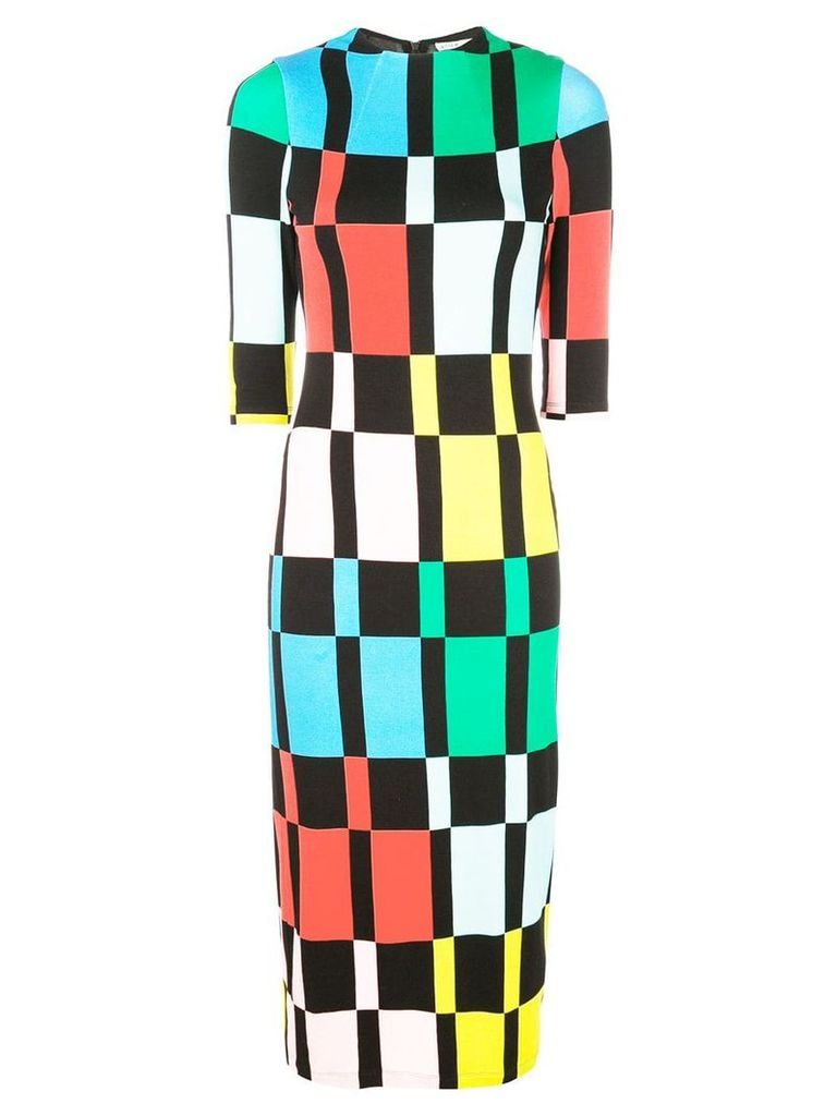 Alice+Olivia Delora fitted dress - Multicolour