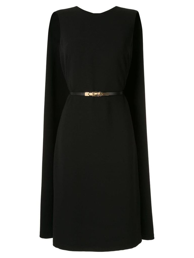Ralph Lauren Collection formal dress with cape - Black