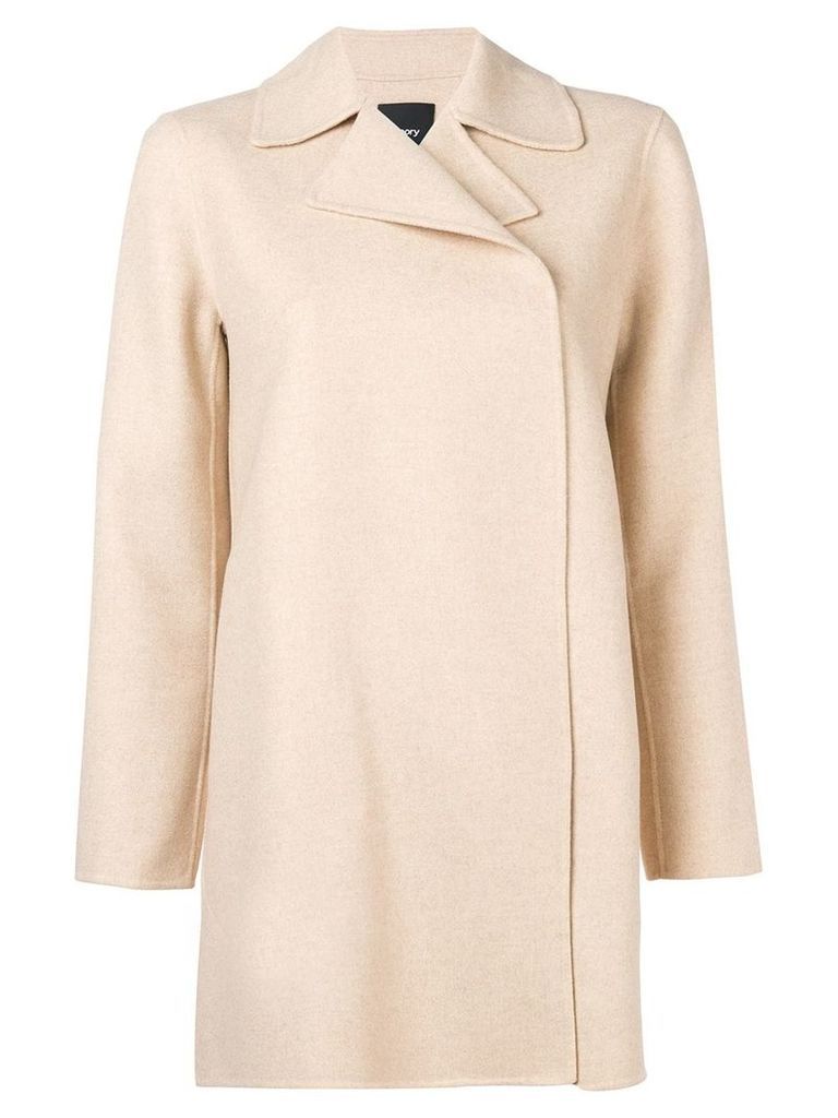 Theory off-centre jacket - NEUTRALS