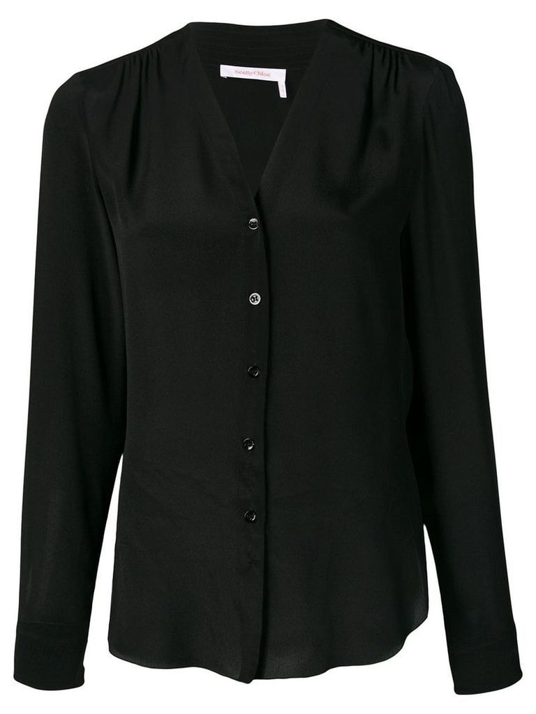 See By Chloé v-neck blouse - Black
