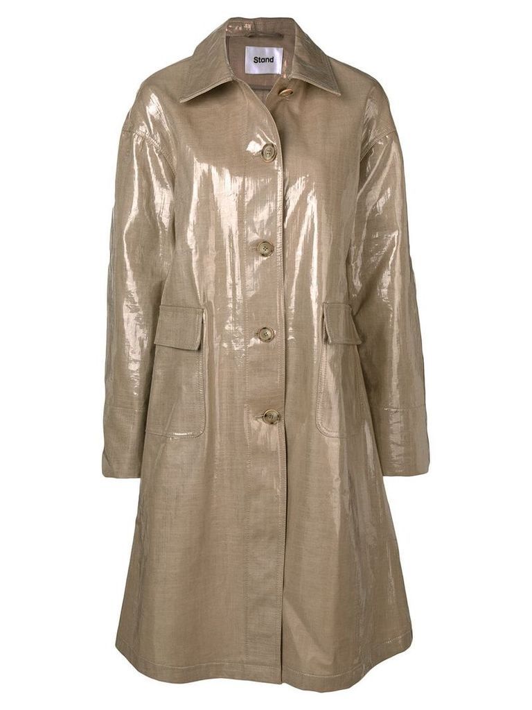 STAND STUDIO single breasted coat - Neutrals