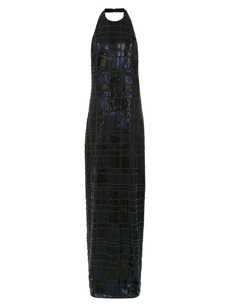 Tufi Duek sequin long dress - Black