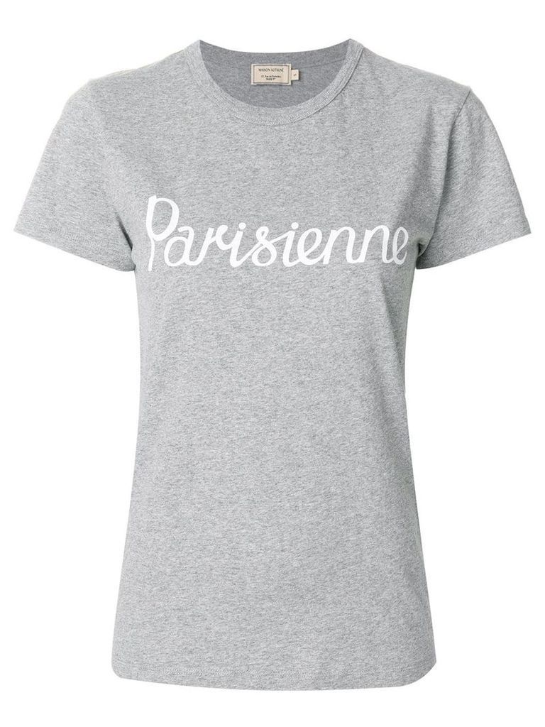 Maison Kitsuné logo T-shirt - Grey