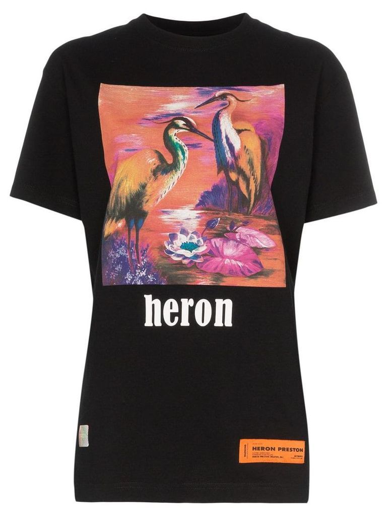 Heron Preston Heron printed T-shirt - Black