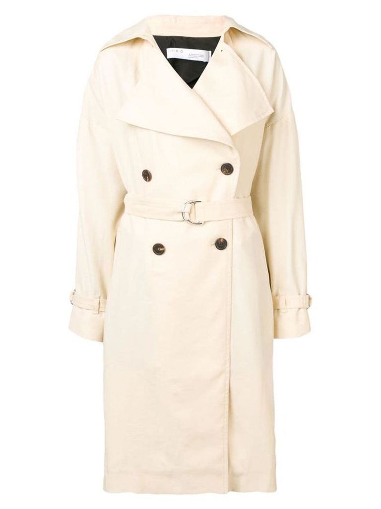 IRO belted trench coat - NEUTRALS