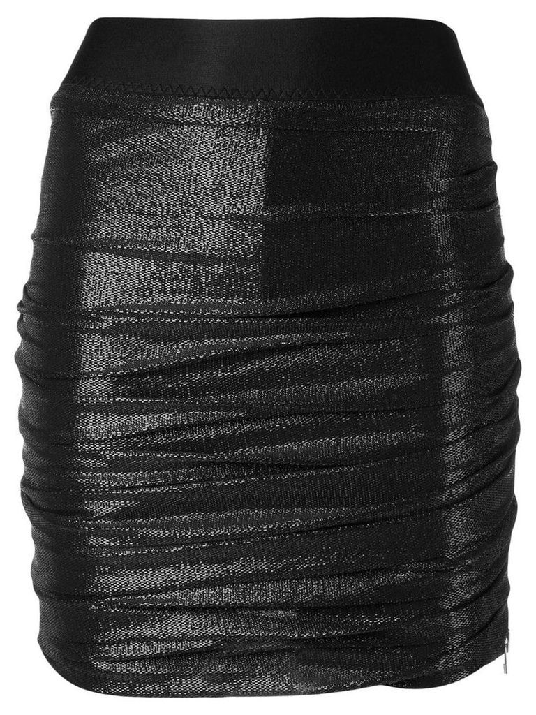 Faith Connexion drape tube skirt - Black