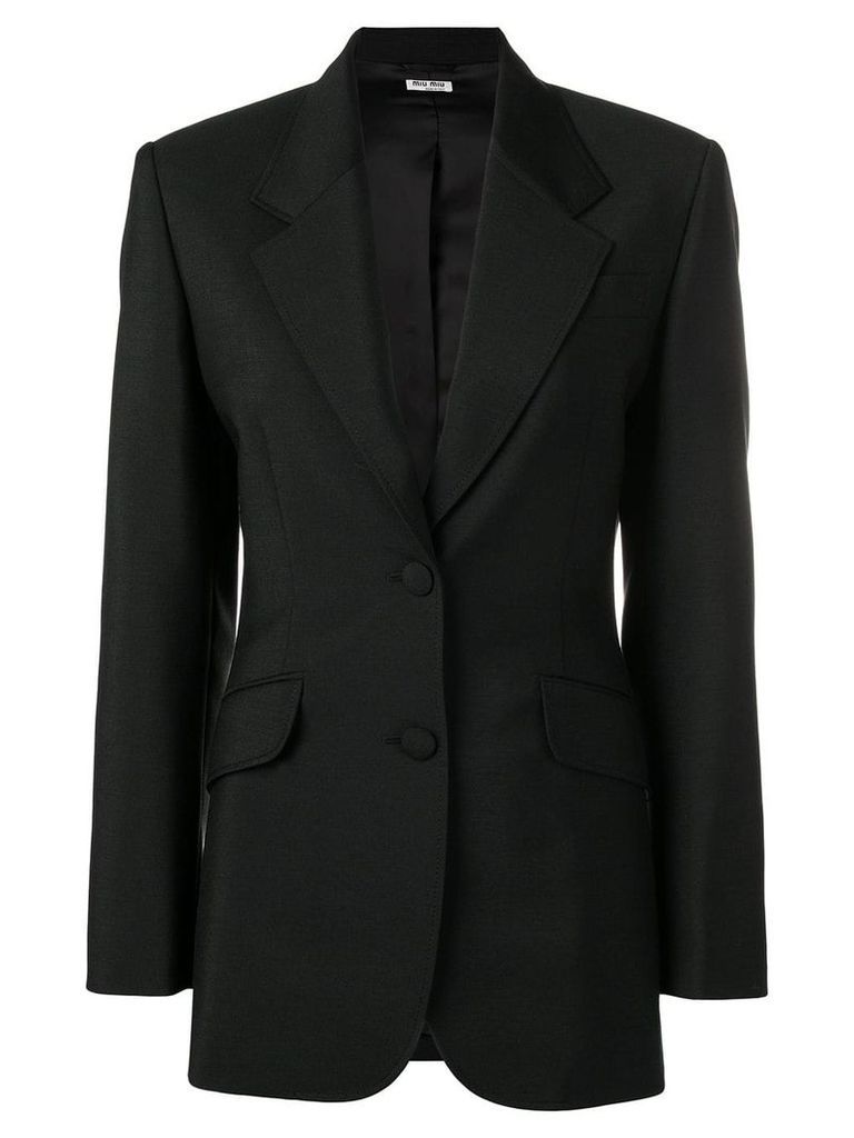 Miu Miu fitted blazer - Black