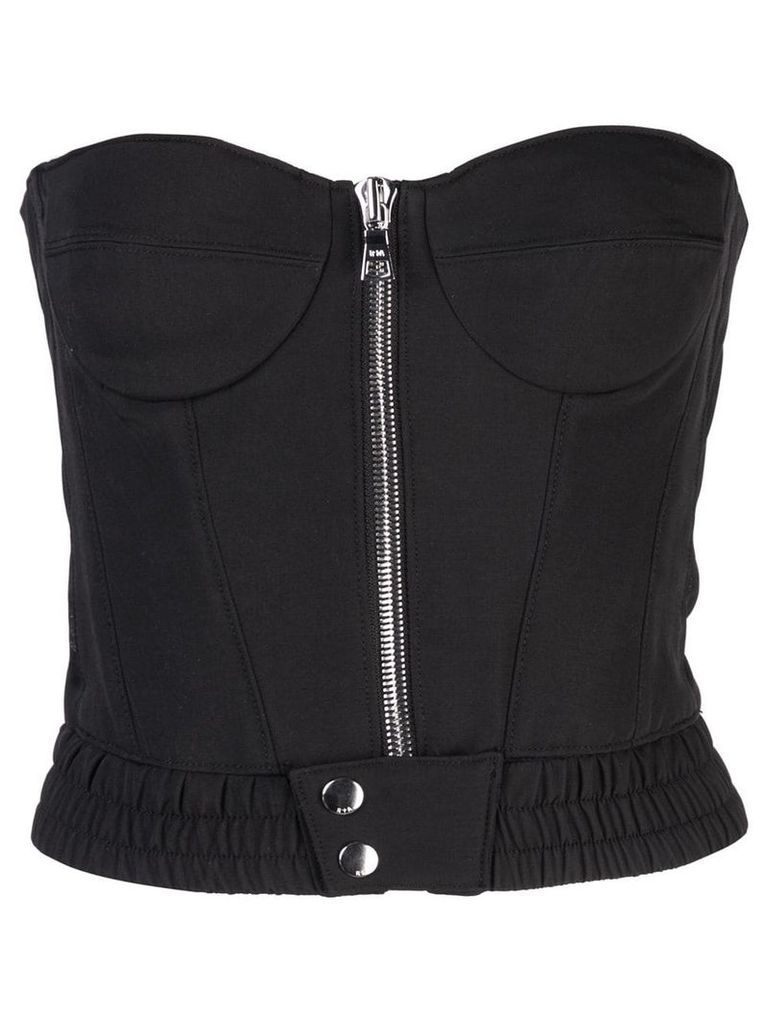 RtA strapless corset top - Black