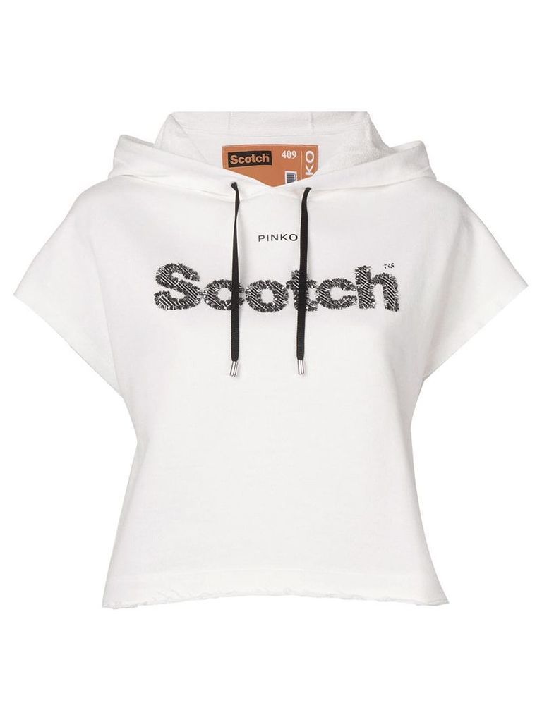 Pinko Pinko X Scotch hoodie - White
