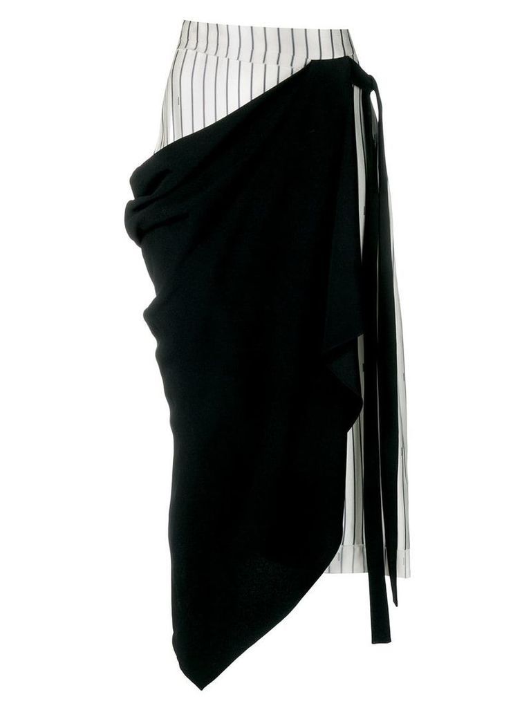 Monse asymmetric skirt - Black
