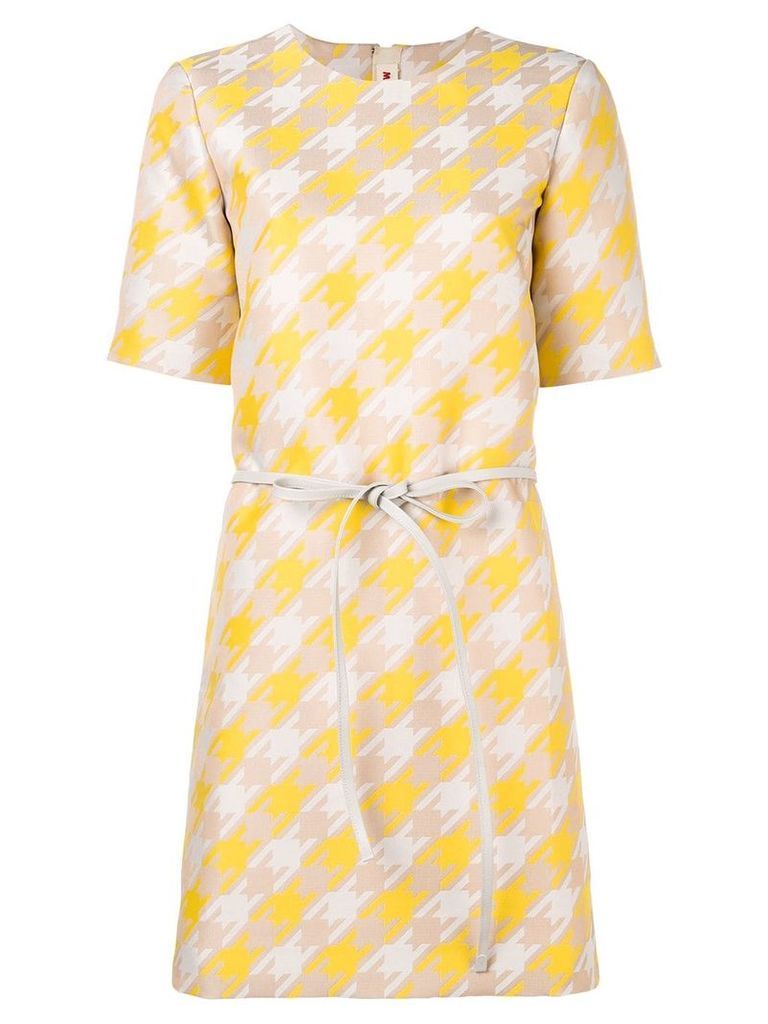 Marni oversized shirt dress - Yellow