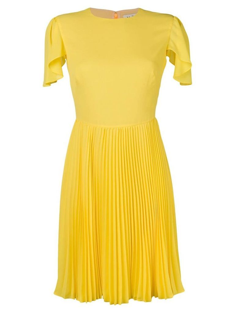 Mulberry pleated skirt dress - Yellow