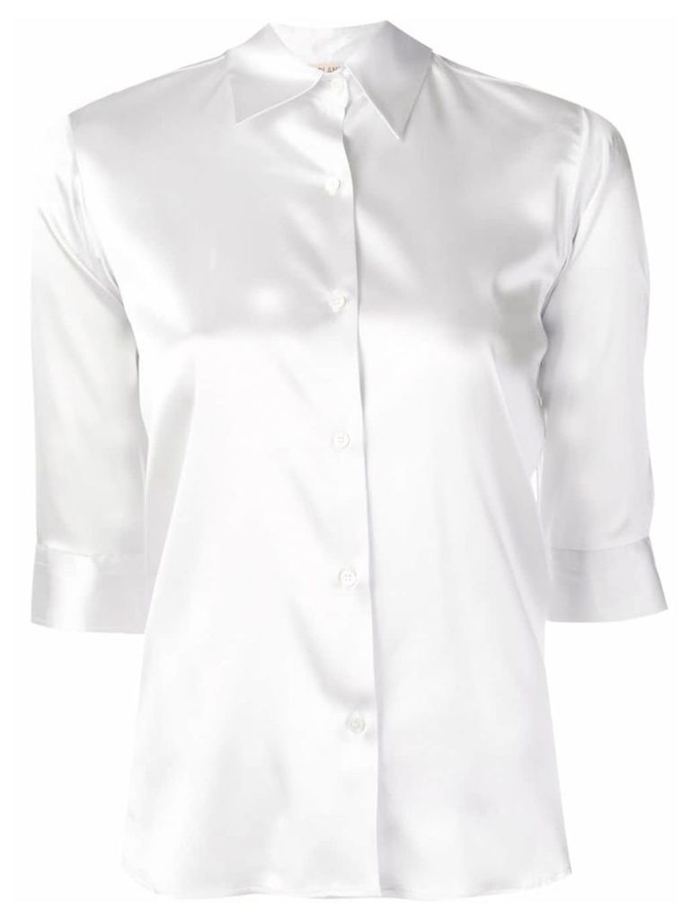 Blanca Vita slim-fit shirt - Grey