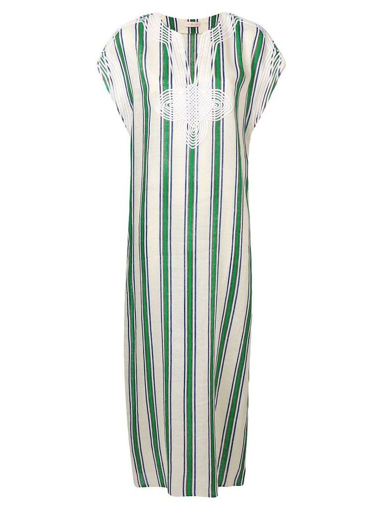 Tory Burch Awning stripe dress - NEUTRALS