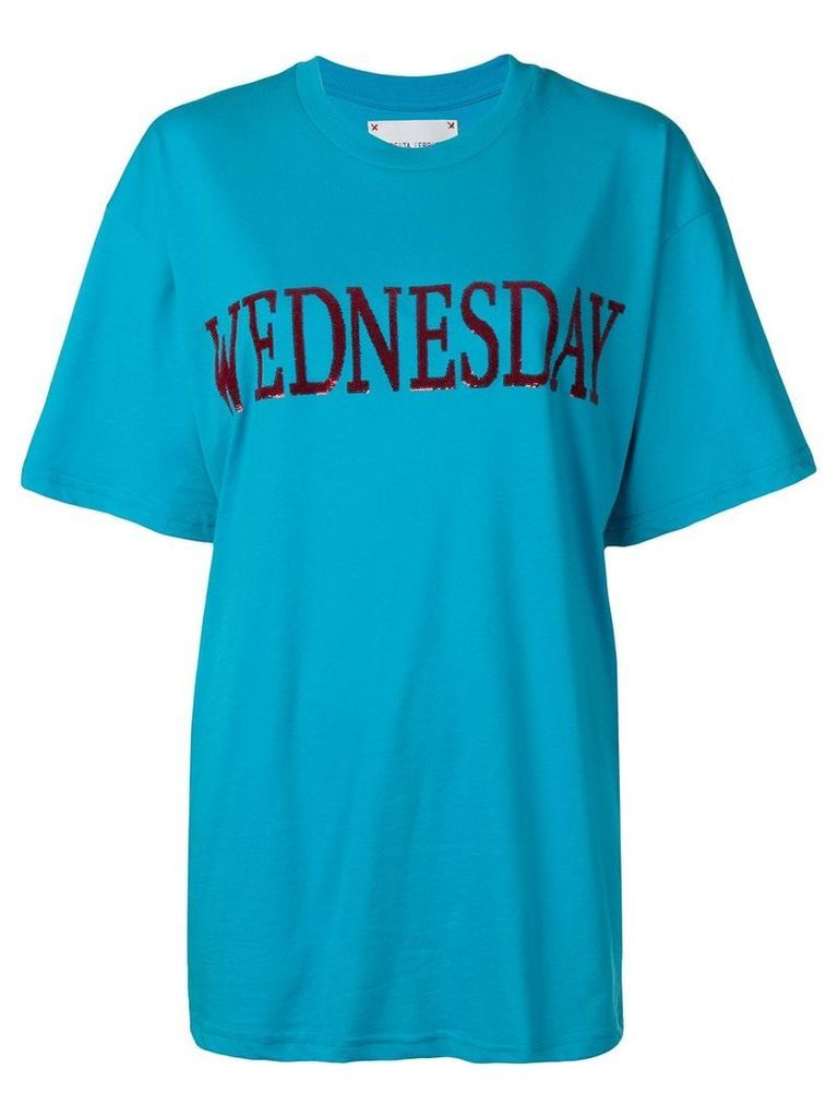Alberta Ferretti 'Wednesday' T-shirt - Blue