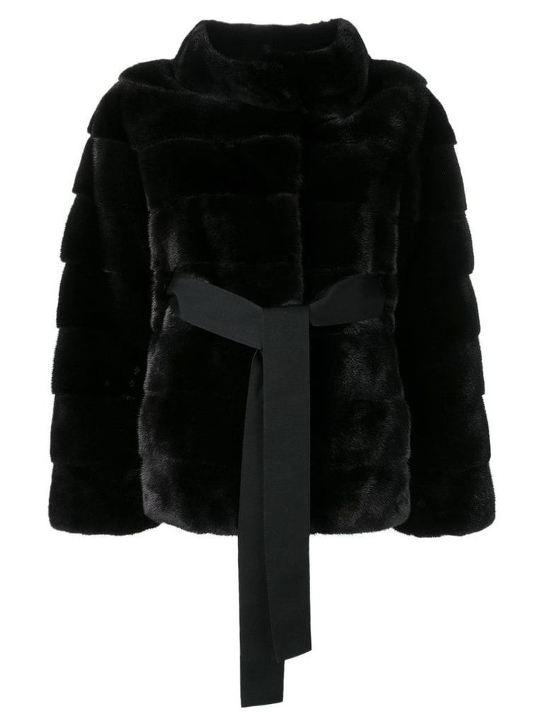 Liska Philippa coat - Black
