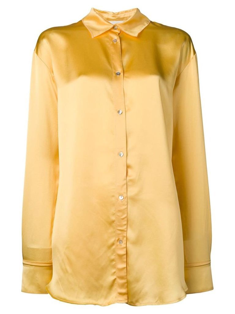 Forte Forte classic collar shirt - Yellow