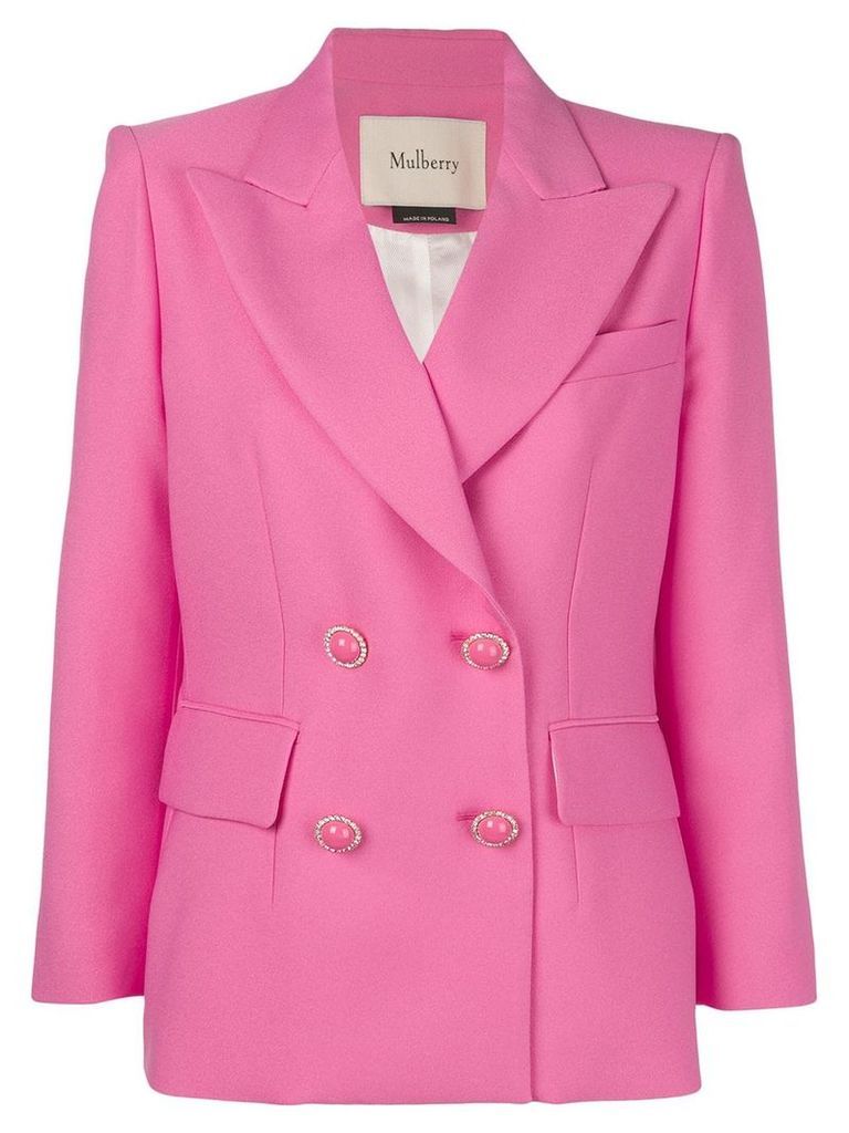 Mulberry double breasted blazer - Pink