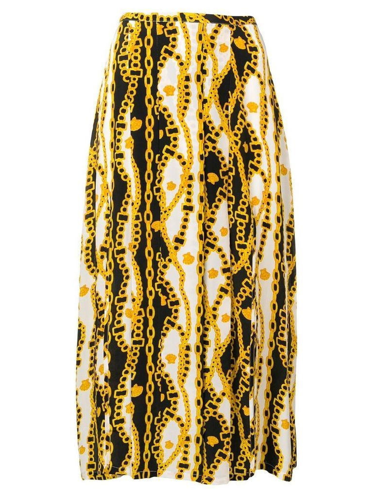 Rixo Georgia printed skirt - Yellow