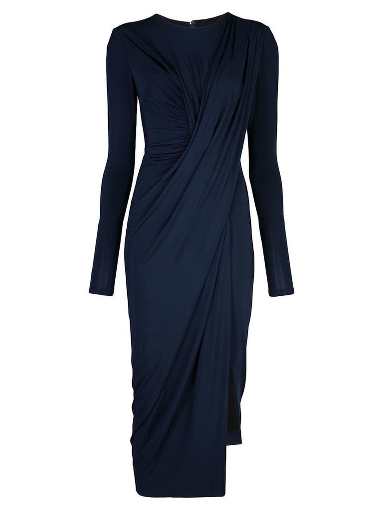 Jason Wu Collection draped midi dress - Blue