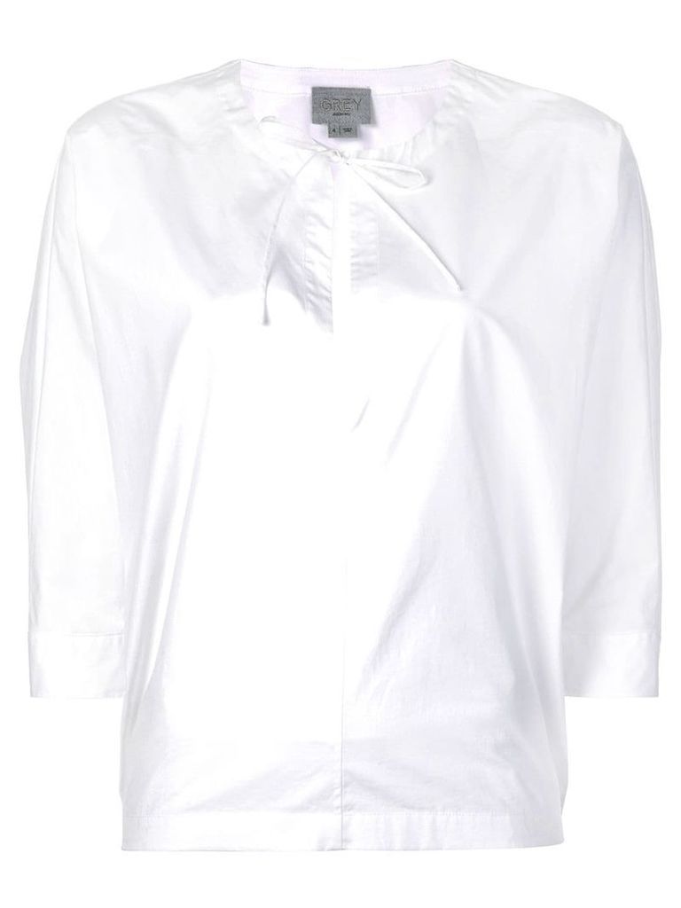 Jason Wu neck-tied blouse - White