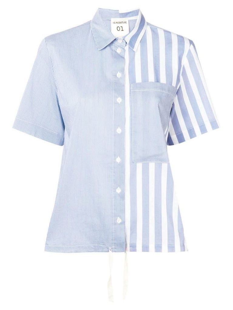 Semicouture striped shirt - Blue
