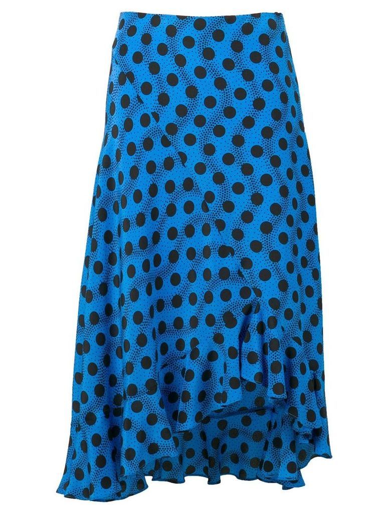 Kenzo blue polka dot skirt - Black