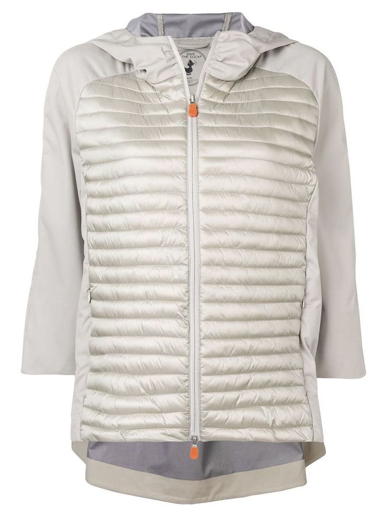 Save The Duck hooded padded jacket - Neutrals