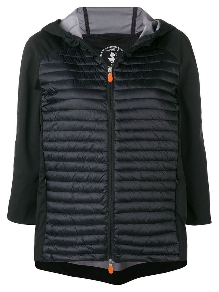 Save The Duck hooded padded jacket - Black