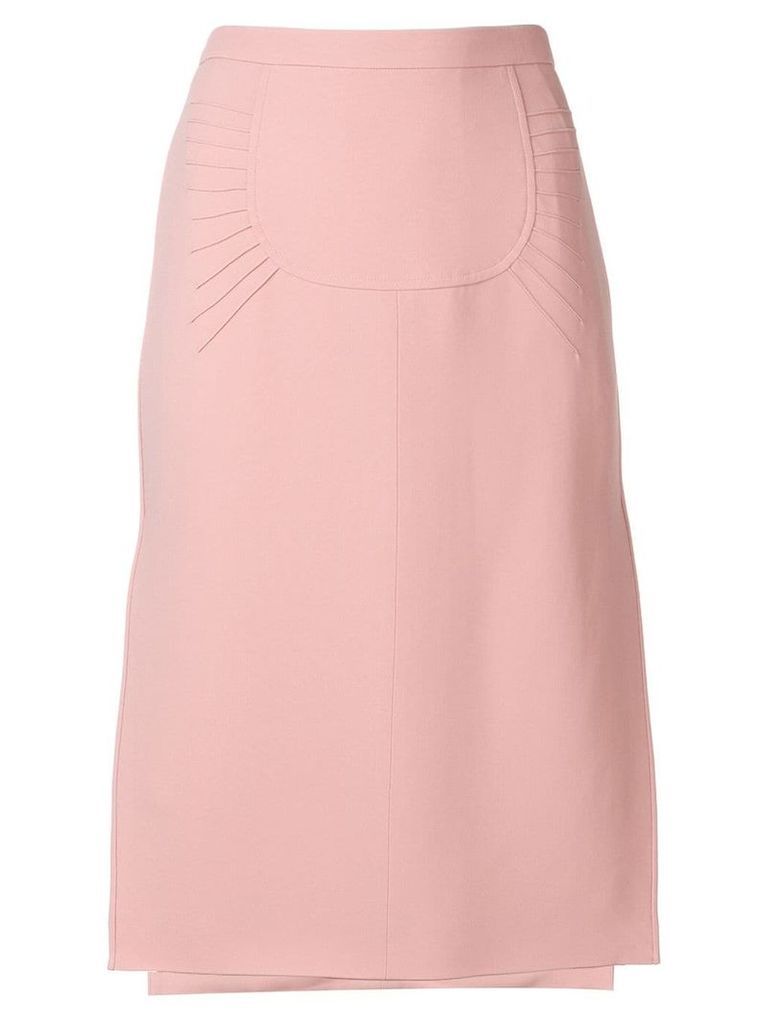 Nº21 high low skirt - Pink