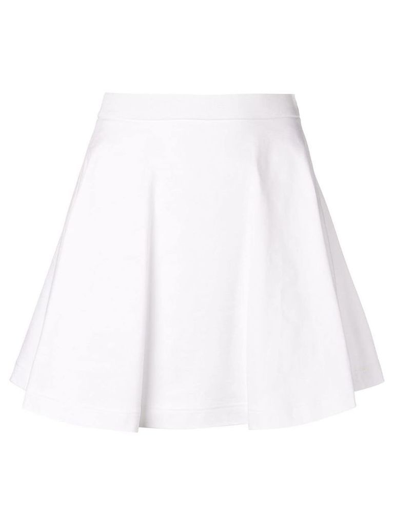 Prada flared skirt - White