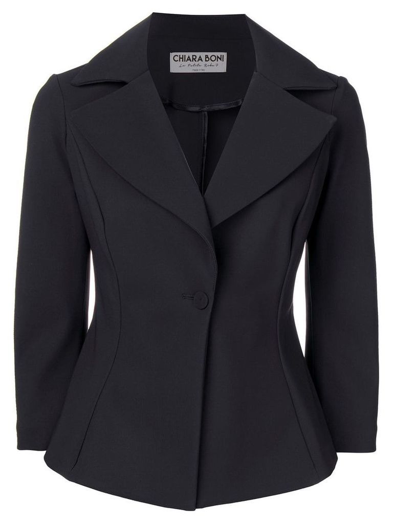 Le Petite Robe Di Chiara Boni fitted blazer - Black