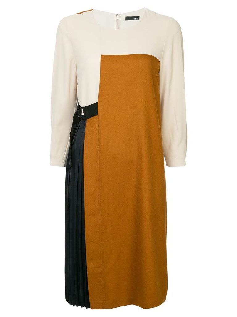 Frei Ea asymmetric belted dress - Multicolour