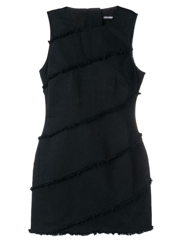Alexander Wang diagonal seamed dress - Black