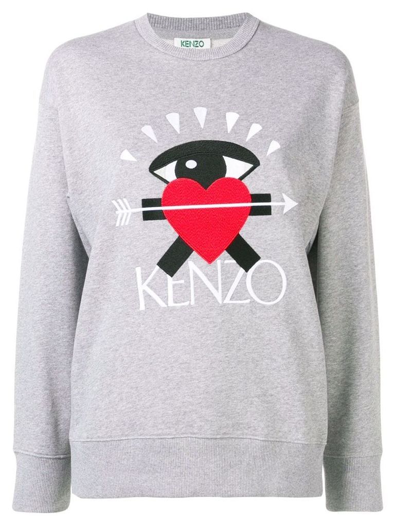 Kenzo I Love Kenzo capsule sweatshirt - Grey