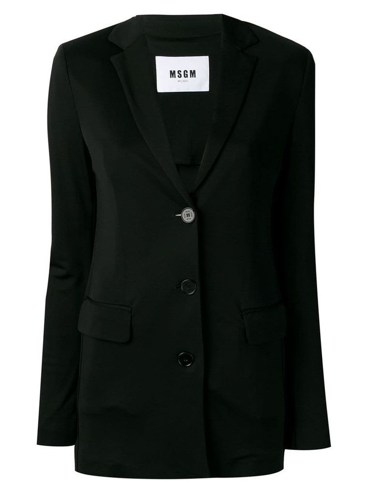 MSGM smart blazer - Black