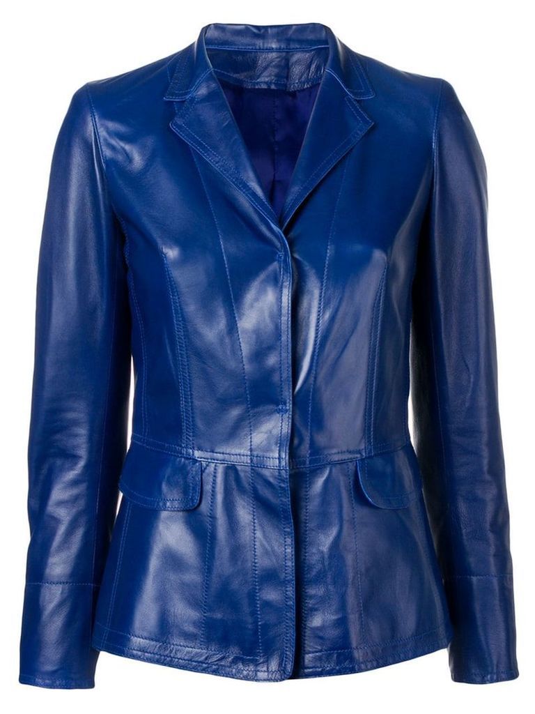 Sylvie Schimmel classic fitted blazer - Blue