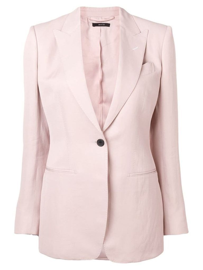 Tom Ford classic fitted blazer - Pink