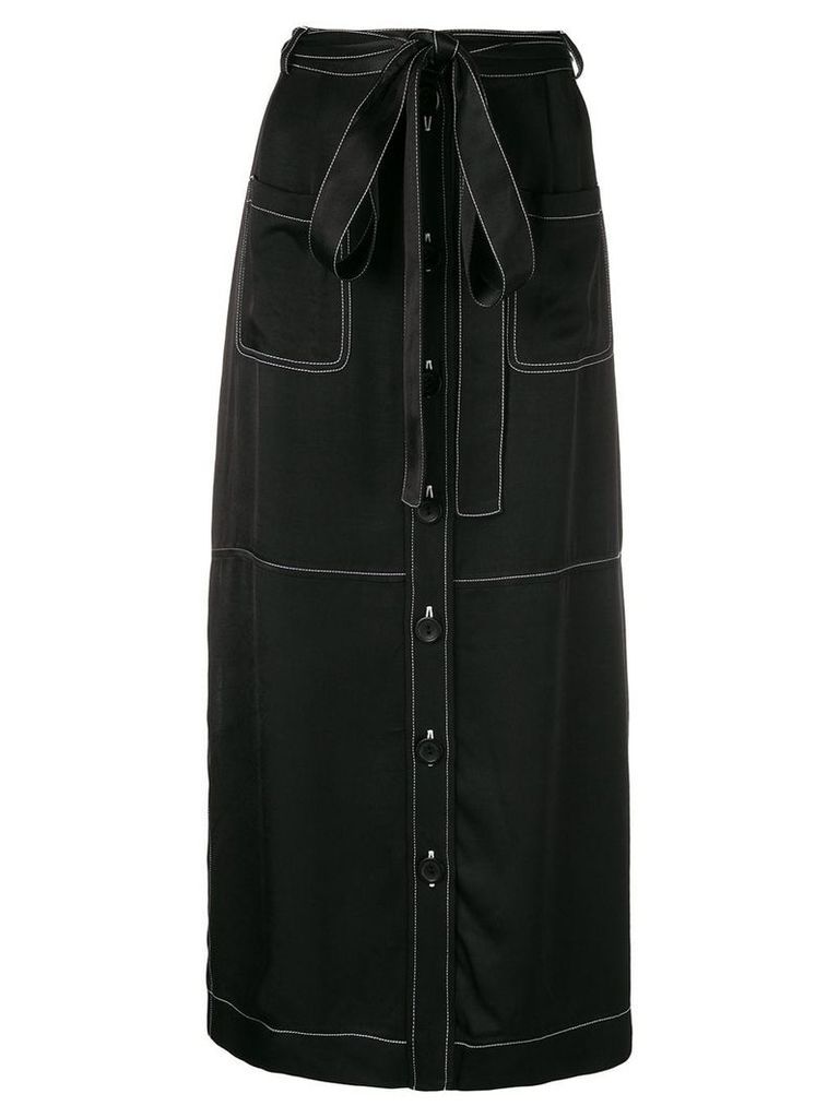 See by Chloé button up skirt - Black