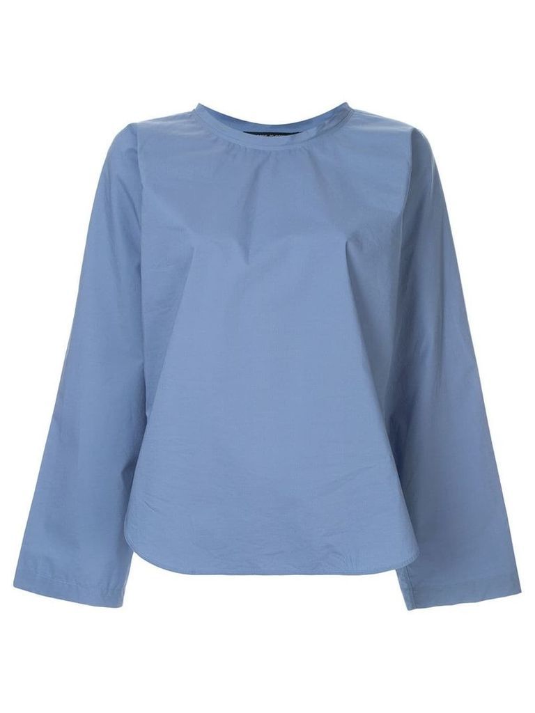 Sofie D'hoore long-sleeve flared blouse - Blue